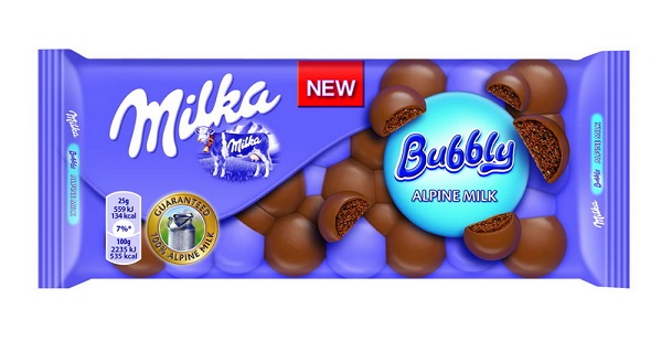 Milka Bubbly milk