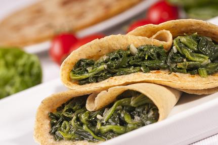 Ovesne palacinky se spenatem 1024x683