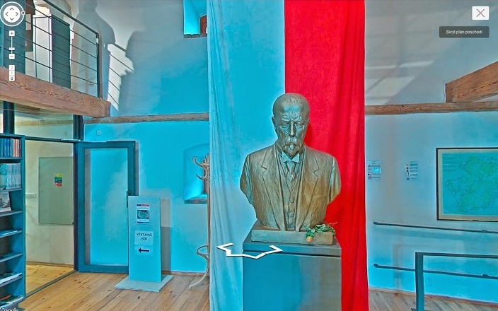 Screen Street View Muzeum TGM