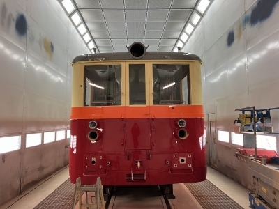 Železničn&iacute; muzeum Česk&yacute;ch drah v Lužn&eacute; u Rakovn&iacute;ka nesp&iacute; ani v zimě, ČD Nostalgie se chyst&aacute; na sezonu