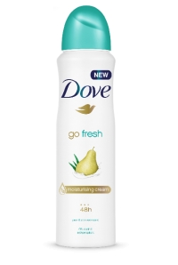 Dove představuje novou řadu Go Fresh s vůní hrušky &amp; aloe vera