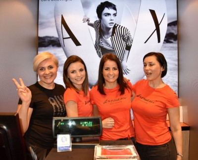 Nov&eacute; prodejny Armani Exchange v Praze