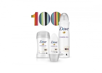 Rozveselte v l&eacute;tě svůj &scaron;atn&iacute;k barvami a spolehněte se na Dove Invisible Dry