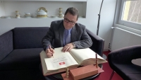 N&Aacute;V&Scaron;TĚVA  GENER&Aacute;LN&Iacute;HO ŘEDITELE  TUNISK&Eacute;HO N&Aacute;RODN&Iacute;HO &Uacute;ŘADU V PRAZE