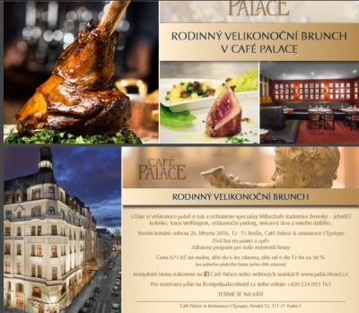 VELIKONOČN&Iacute; BRUNCH 2016