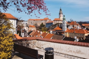 Česk&yacute; Krumlov, město zapsan&eacute; na seznamu UNESCO