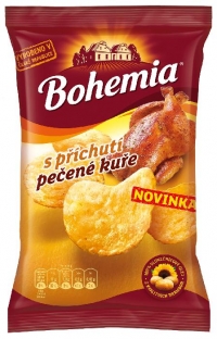 Soutěž: Novinka &ndash; Bohemia Chips s př&iacute;chut&iacute; pečen&eacute; kuře