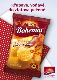 Soutěž: Novinka &ndash; Bohemia Chips s př&iacute;chut&iacute; pečen&eacute; kuře