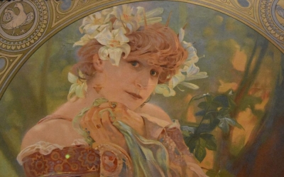 Alfons Mucha v Obecn&iacute;m domě