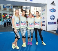 Kerestešová, Solaříková, Kalousová a Kašáková na běžeckém závodě