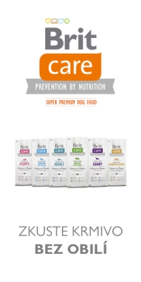 Bezlepkov&eacute; krmivo pro psy Brit Care Grain free