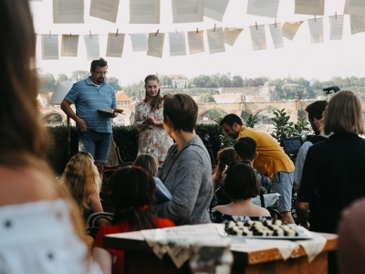 Střelecký ostrov se proměnil v knižní festival s Lucií Zelinkovou