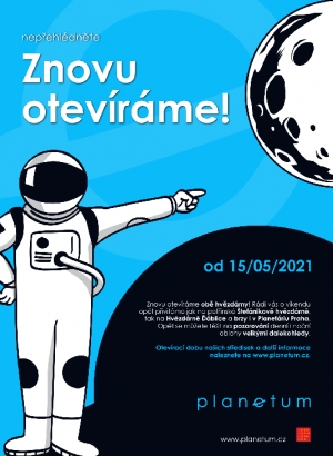 Znovuotevřen&iacute; pražsk&yacute;ch hvězd&aacute;ren
