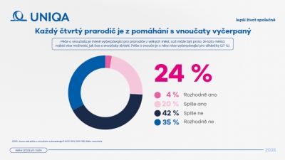 Prarodiče jako letn&iacute; chůvy? Každ&yacute; čtvrt&yacute; je z p&eacute;če o vnoučata vyčerpan&yacute;