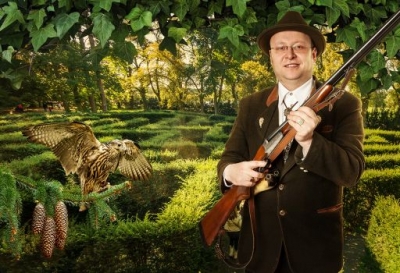 Sv&aacute;tek Svat&eacute;ho Huberta na z&aacute;mku Loučeň