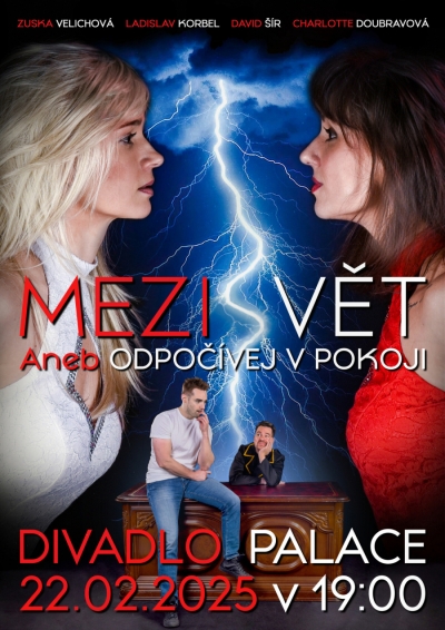 MEZISVĚT aneb ODPOČ&Iacute;VEJ V POKOJI  Evropsk&aacute; premi&eacute;ra jedinečn&eacute; čern&eacute; komedie