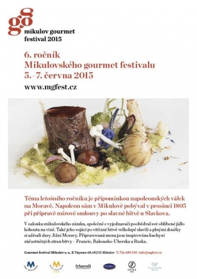 Pozv&aacute;nka: Mikulov Gourmet Festival, 4.-7.6.2015