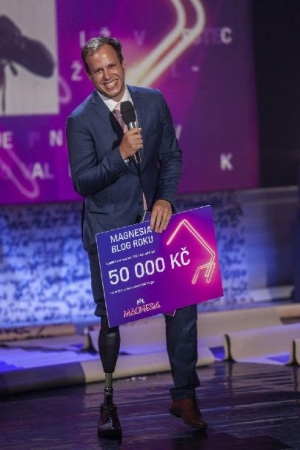 Blogerem roku se stal &bdquo;jednonožec&ldquo; Jiř&iacute; &Scaron;vih&aacute;lek