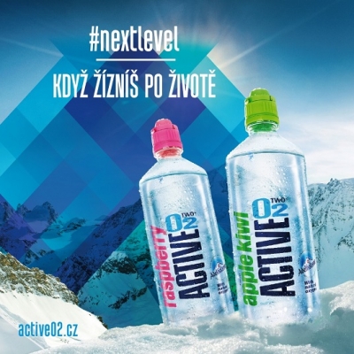 ACTIVE O2. ALPSK&Aacute; VODA SE SILOU KYSL&Iacute;KU.  V&Iacute;CE KYSL&Iacute;KU. V&Iacute;CE AKTIVITY.