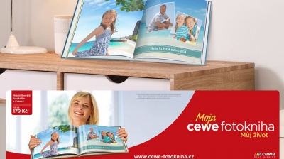 CEWE FOTOKNIHA &ndash; archivace vzpom&iacute;nek