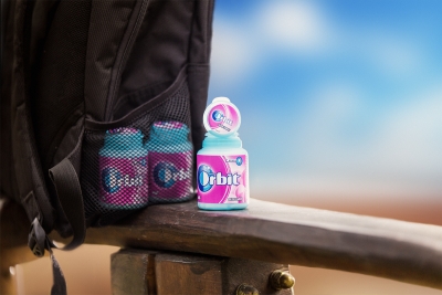 Růžov&eacute; žv&yacute;k&aacute;n&iacute; Orbit Bubblemint nově v d&oacute;ze a vždy po ruce